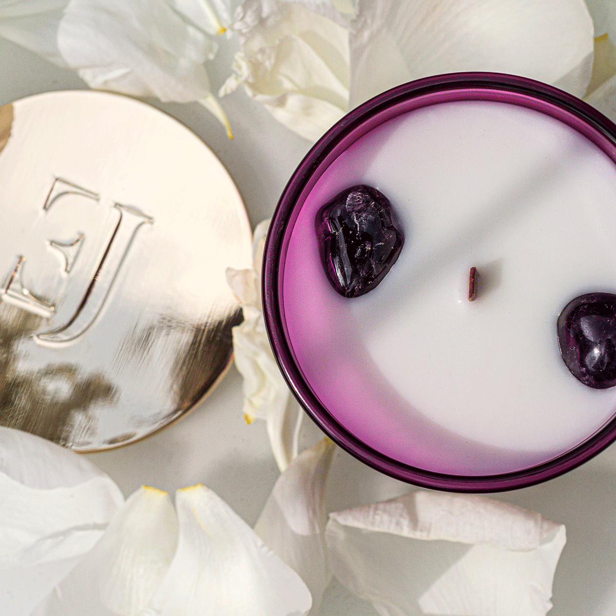 <tc>Los Angeles Amethyst Dark Amber and Peony</tc>