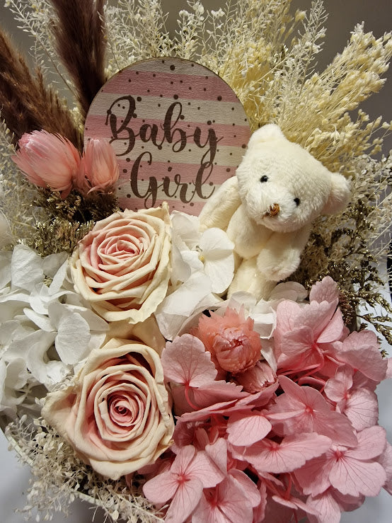 <tc>Baby Girl Flowerbox</tc>