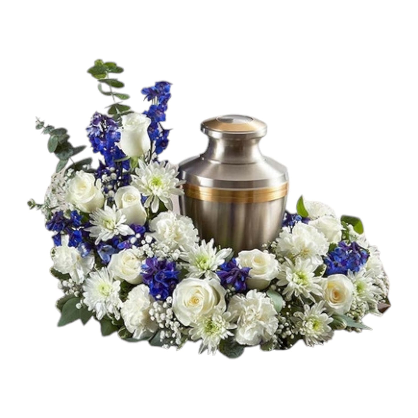 <tc>Couronne pour urne - En hauteur</tc>