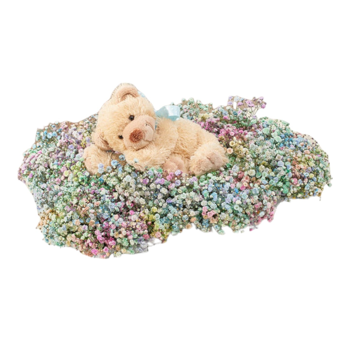 Teddy bear on cloud