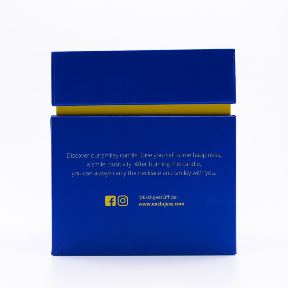 <tc>Smiley candle - Blue</tc>