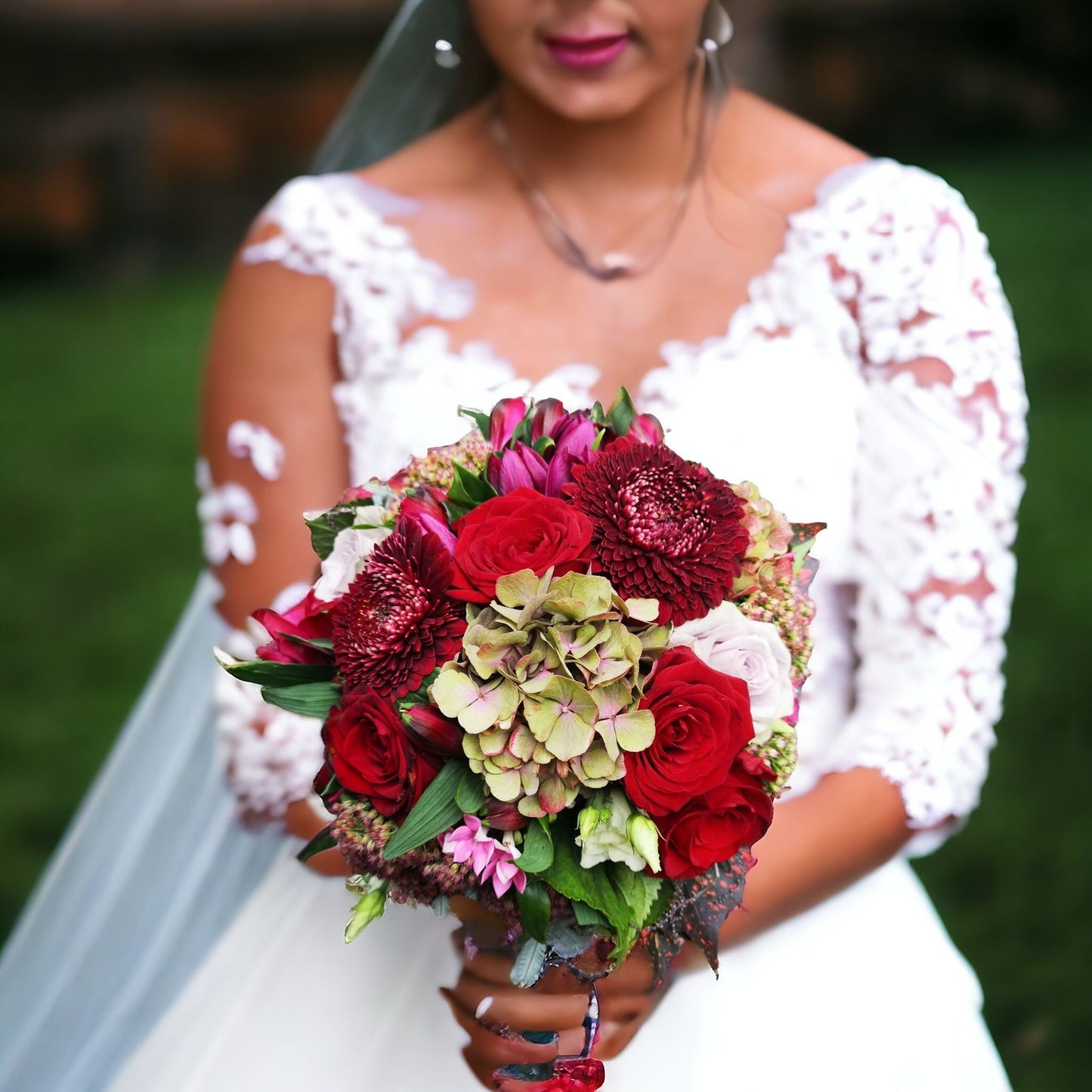 Bouquet de mariage de mariée d'automne