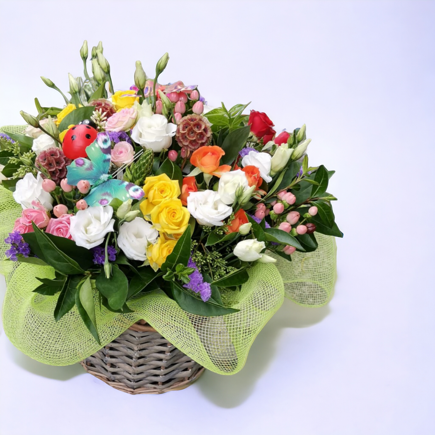 Blooming basket