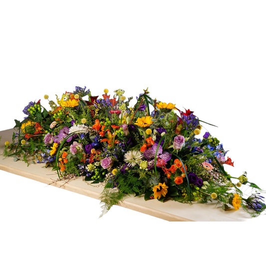 Coffin cover - Field flowers