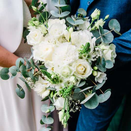 Eucalyptus Vows Bride