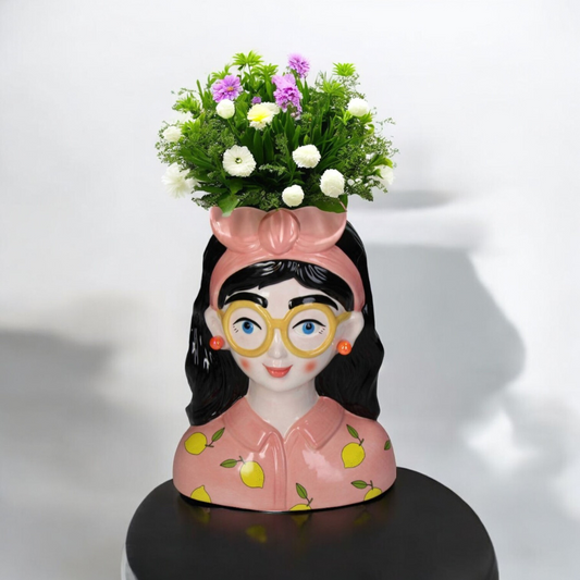 Vase vintage mademoiselle