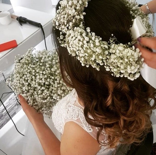 Baby Breath crown