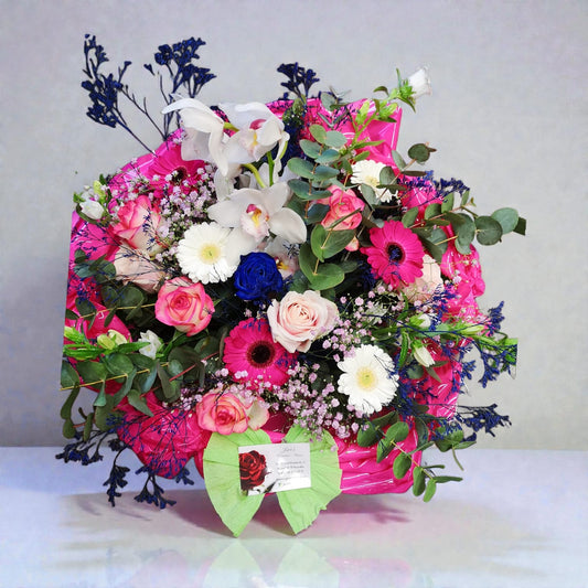 Bouquet d'harmonie de couleurs de luxe