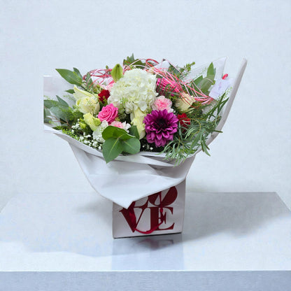 Boîte à fleurs Amour en fleurs