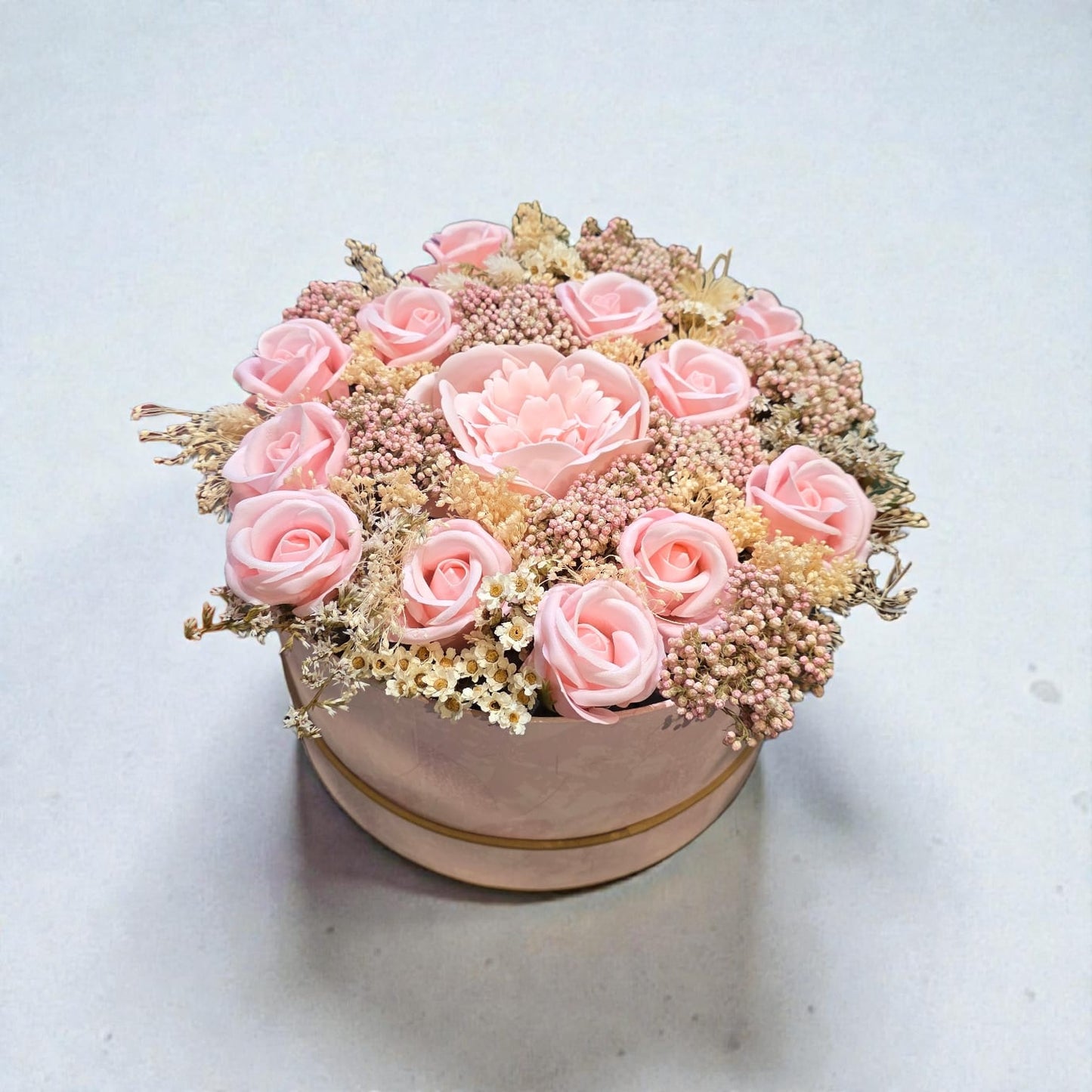 Gentle Bloom – Boîte à fleurs en savon