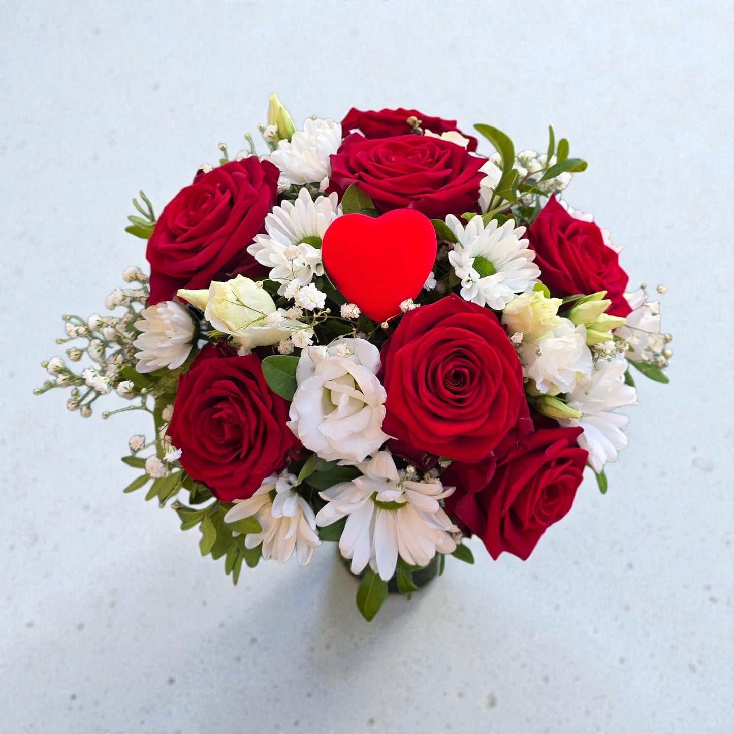 Fleur de coeur romantique