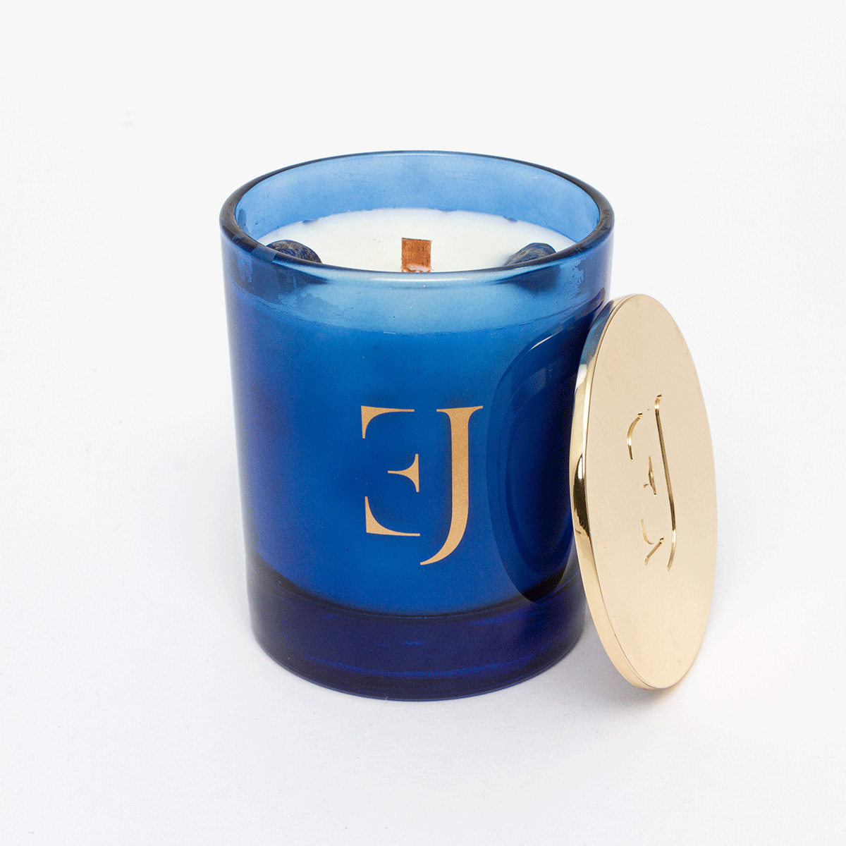 Bougie parfumée de luxe Dubaï Lapis lazuli – Jasmin