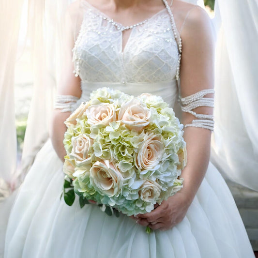 Hydrangea pastel Bride
